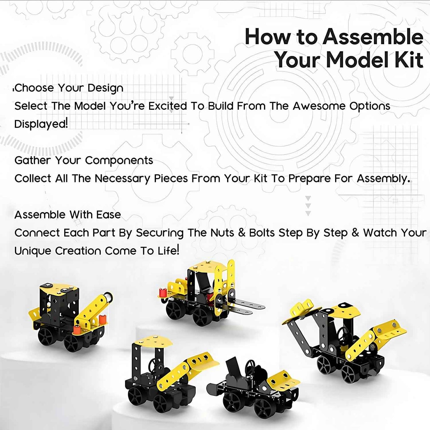 Aditi Stem Educational Mecha Racer Diy Construction Kit
