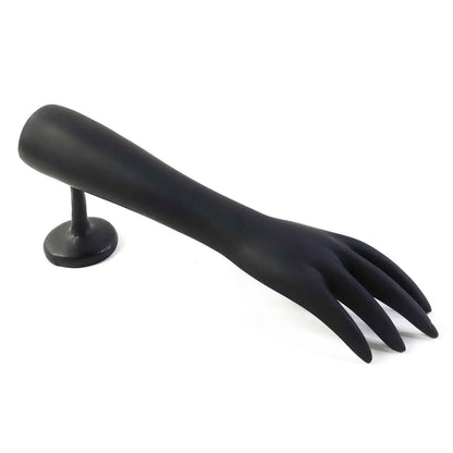 Elegant Black Hand-shaped Jewelry Display Stand (1 Pc)