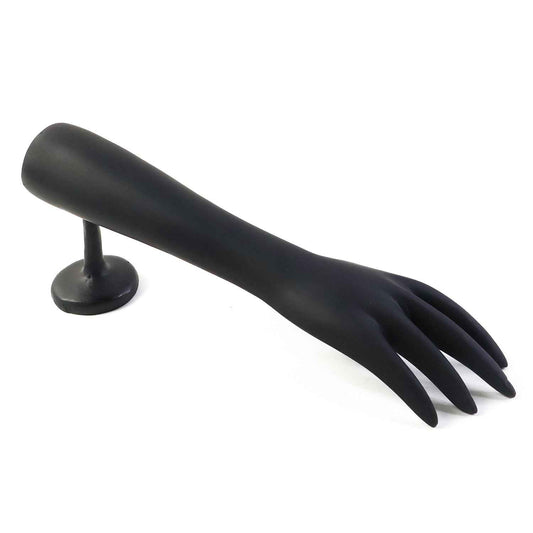 Elegant Black Hand-shaped Jewelry Display Stand (1 Pc)
