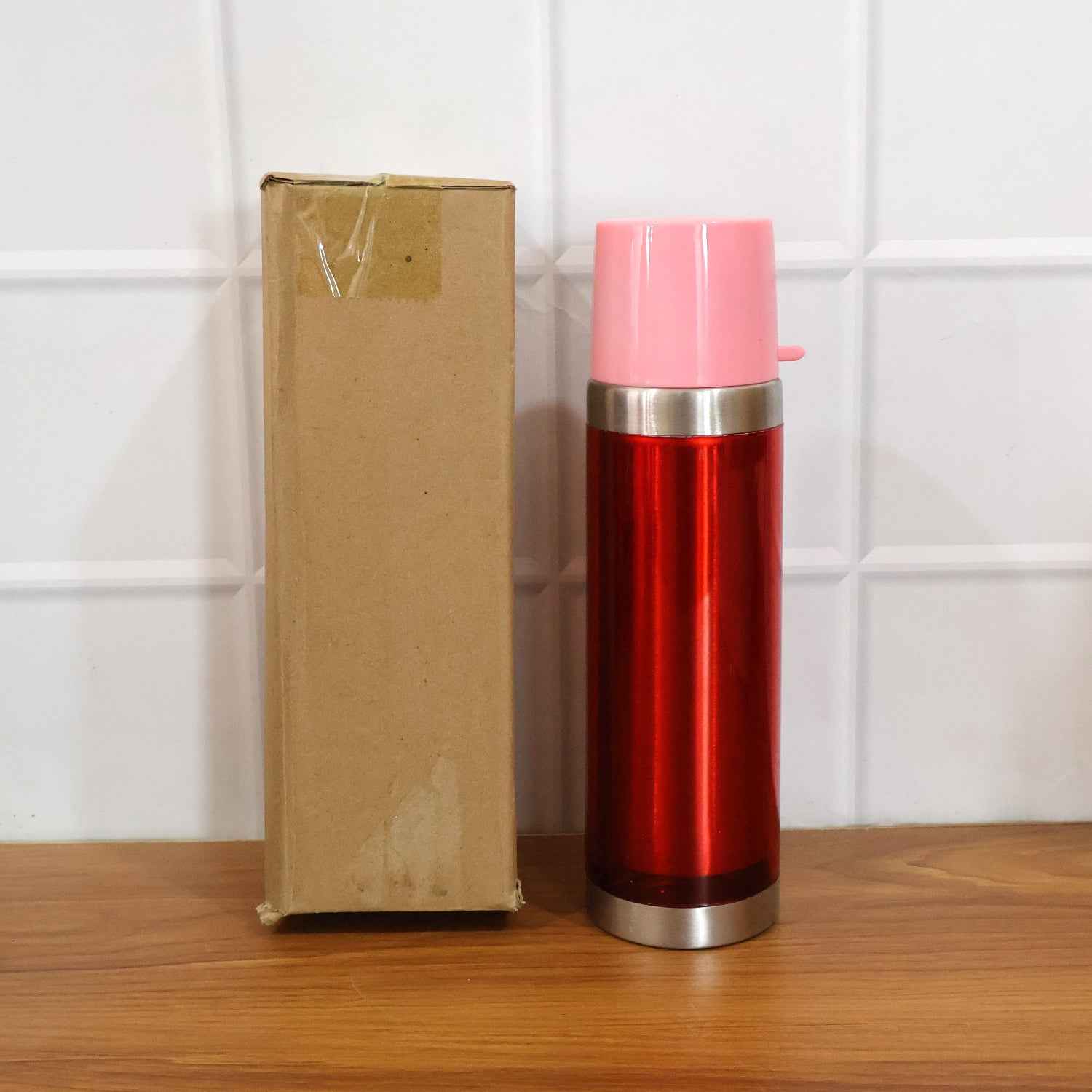 B-grade Stainless-steel Vacuum Insulated Flask Bottle (500ml 1 Pc)
