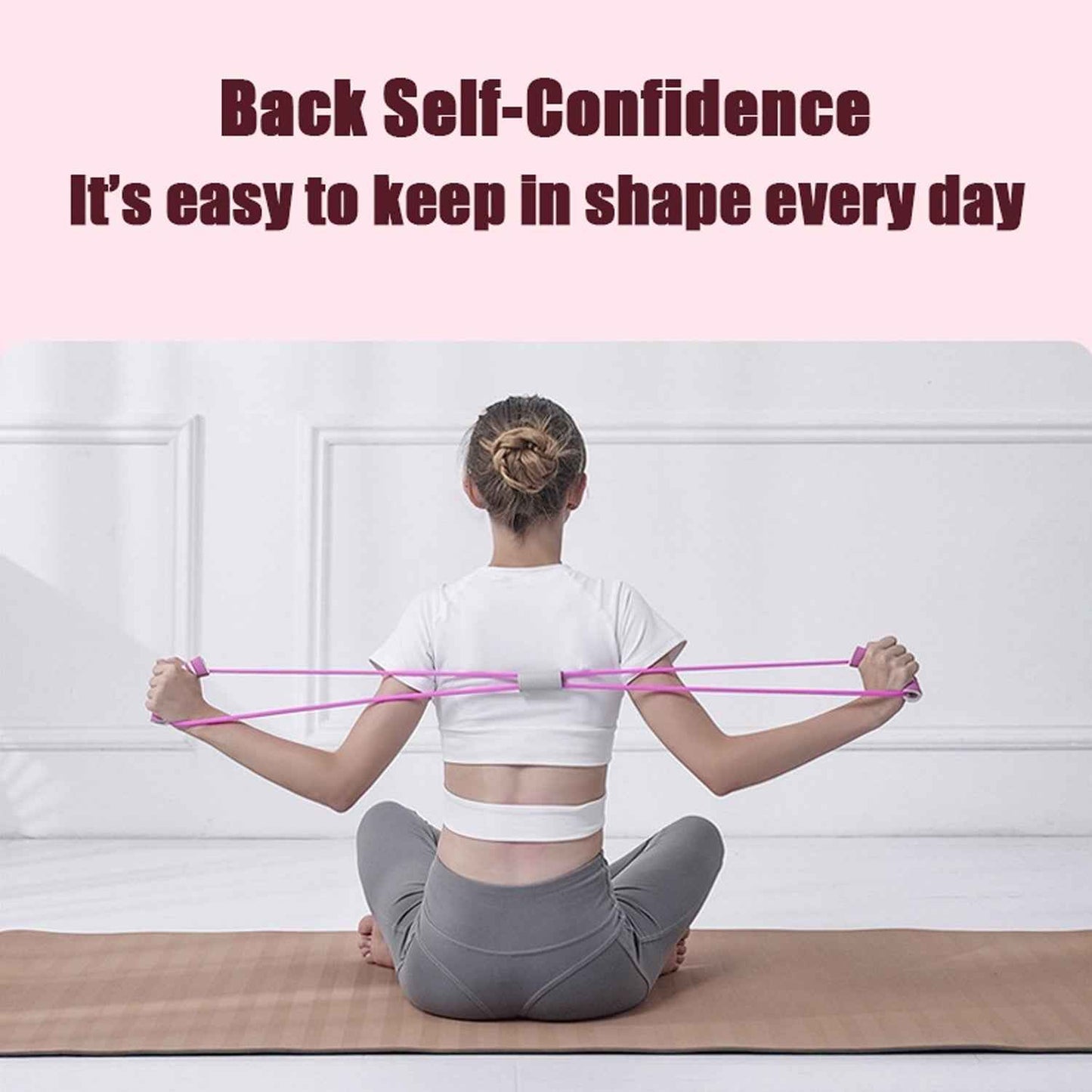 8415 Sport Resistance Loop Band Yoga Bands Rubber Exercise Fitness Training Gym Strength Resistance Band Exercise Equipment Bands For Working Out (1 Pc)