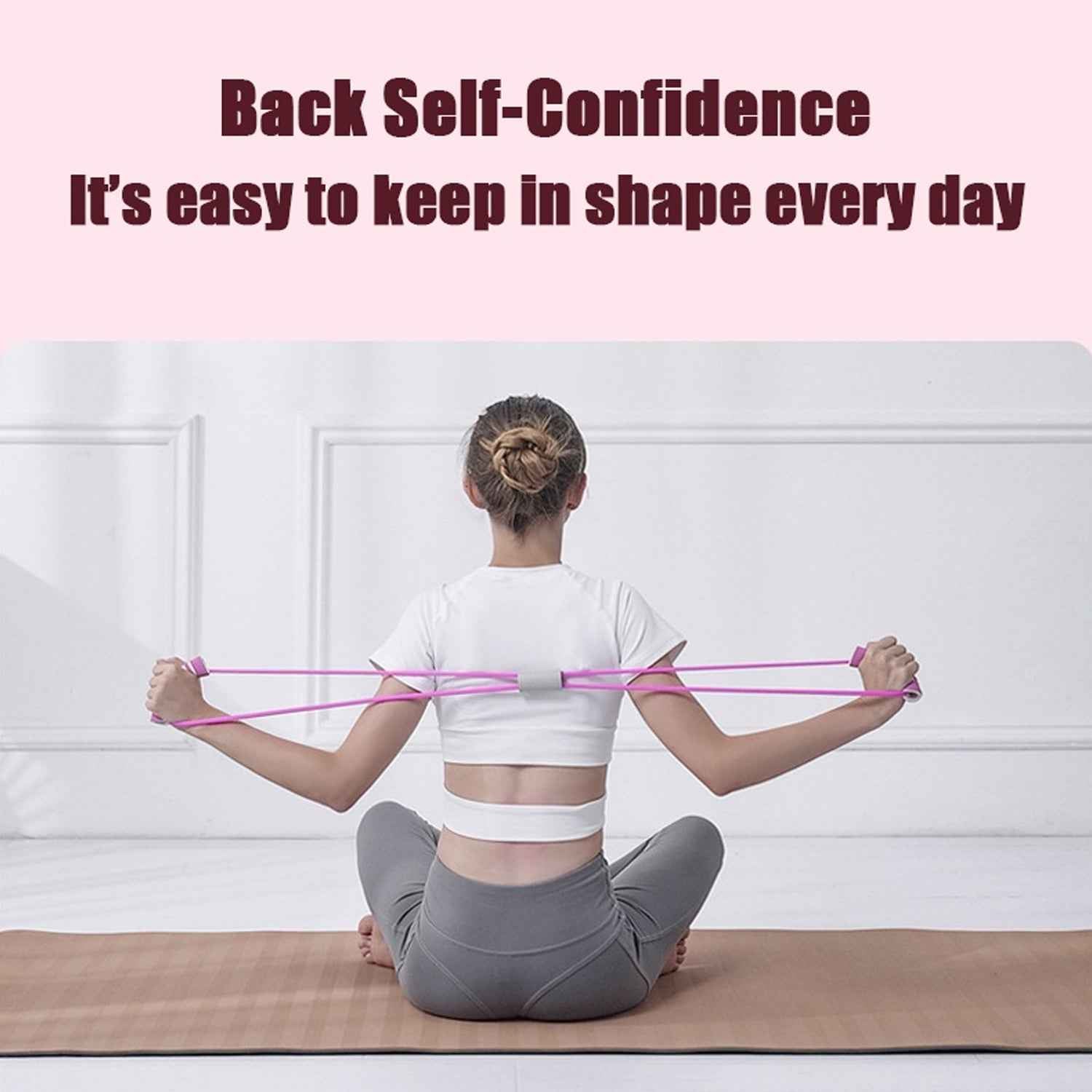 8415 Sport Resistance Loop Band Yoga Bands Rubber Exercise Fitness Training Gym Strength Resistance Band Exercise Equipment Bands For Working Out (1 Pc)
