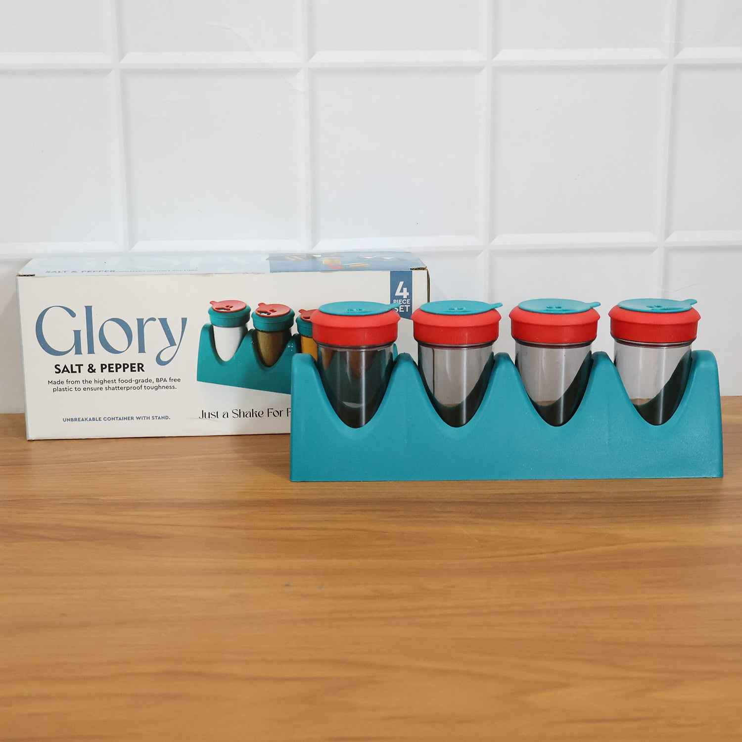 4-in-1 Multipurpose Spice Shaker Set (1 Set)