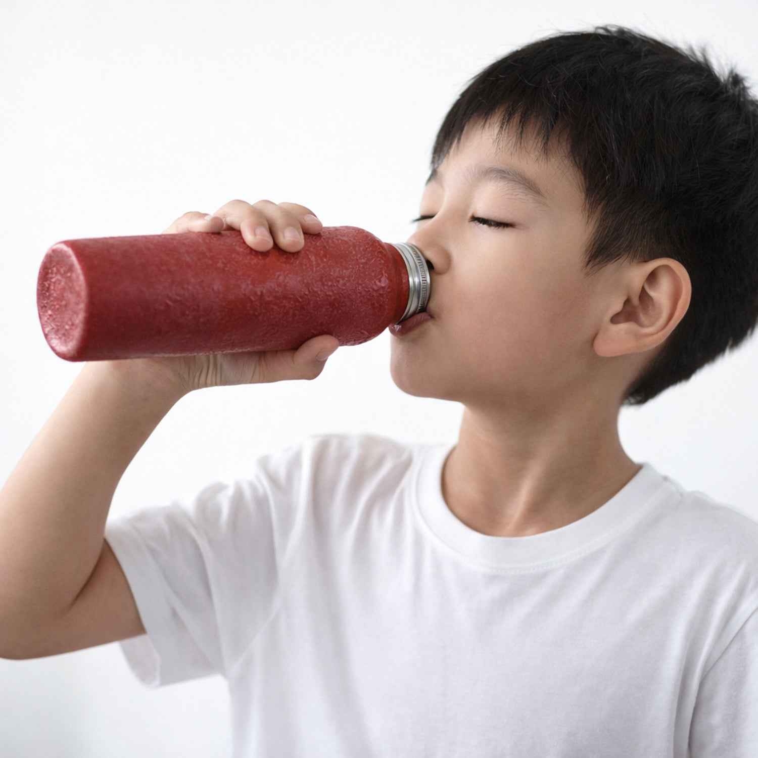 1000 Ml Stainless Steel Water Bottle Red Color (1 Pc)