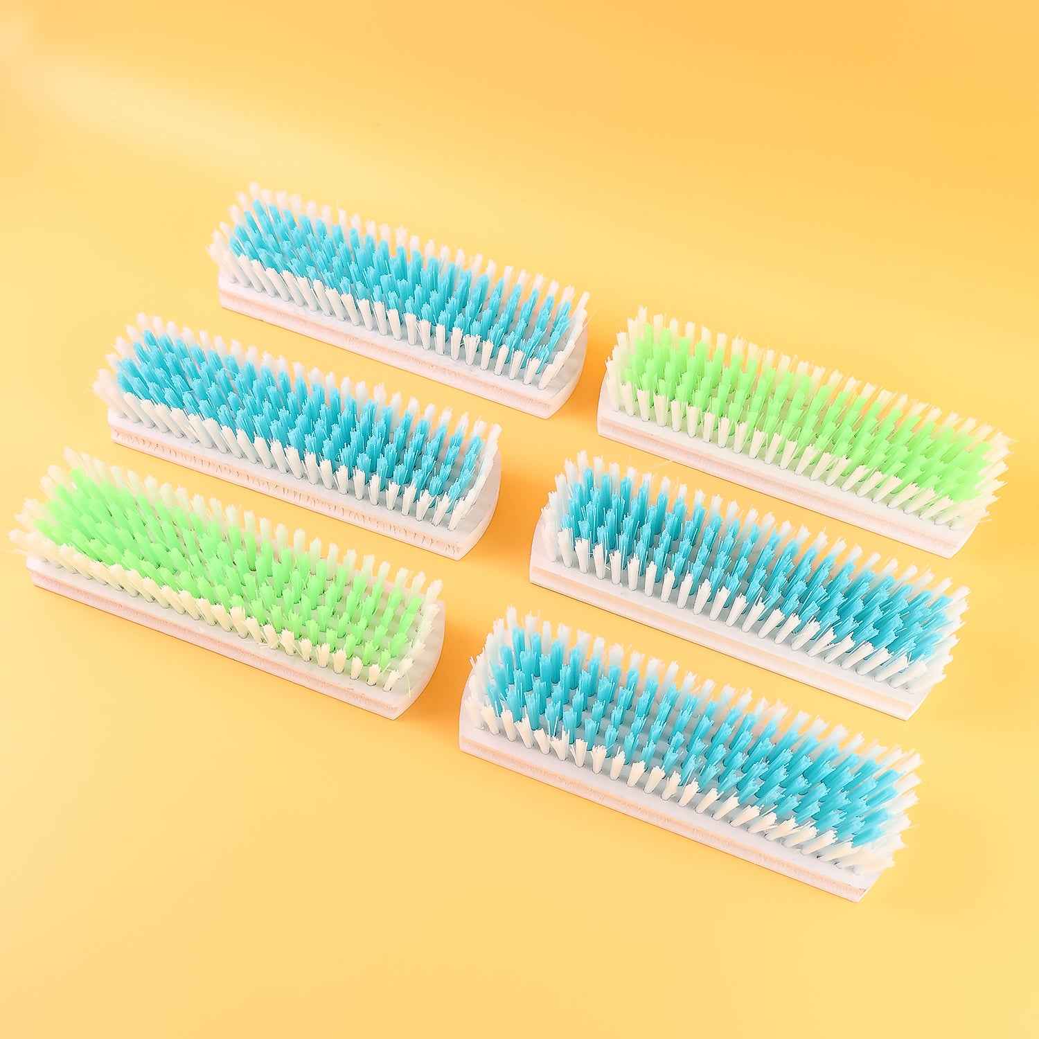Veepee 6-piece Cloth Washing And Cleaning Scrub Brush Set