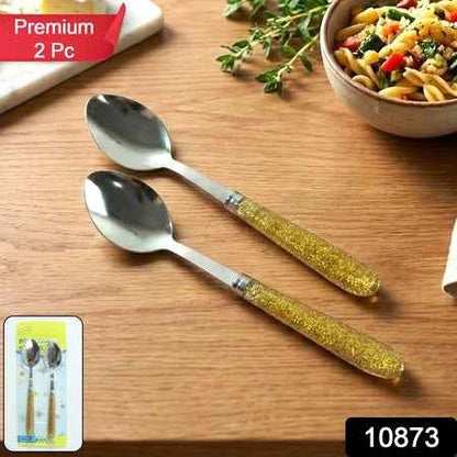 Premium Stainless Steel Dining Spoon Set (Pack Of 2)