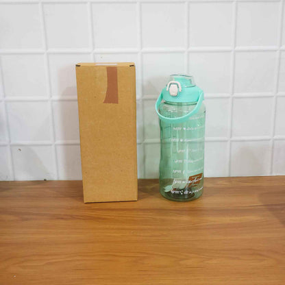 2 Litre Large Capacity Leakproof Sports Water Bottle (1 Pc)