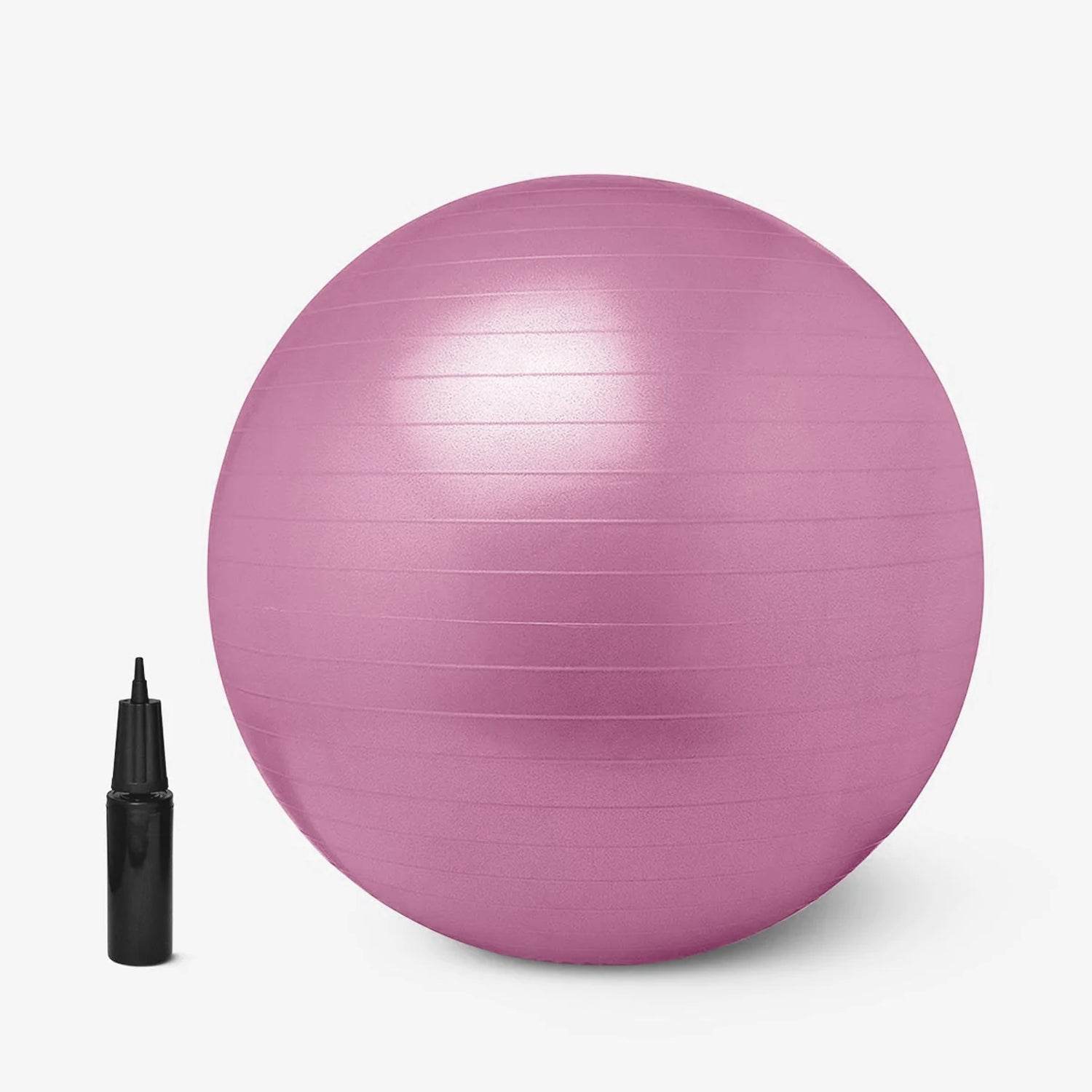 9091 Anti Burst 65 Cm Exercise Ball With Inflation Pump Non-slip Gym Ball For Yoga Pilates Core Training Exercises At Home And Gym- Suitable For Men And Women - Best Deals at BeSh Deals®