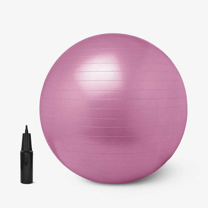 9091 Anti Burst 65 Cm Exercise Ball With Inflation Pump Non-slip Gym Ball For Yoga Pilates Core Training Exercises At Home And Gym- Suitable For Men And Women - Best Deals at BeSh Deals®