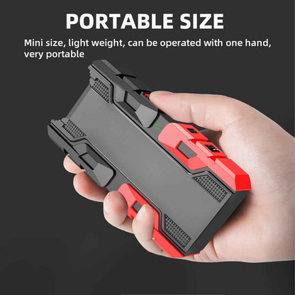 Rechargeable Mini Led Flashlight With Power Bank 3 Modes (1 Pc)