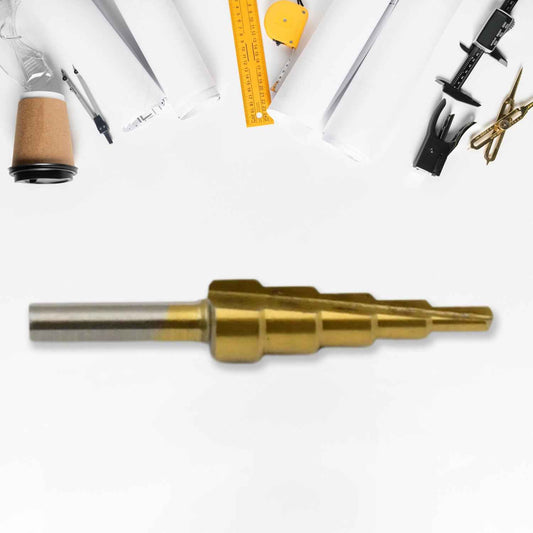 Step Drill Bit For Metal High-speed Steel Step Drill Bit (1 Pc  4-12 Mm)