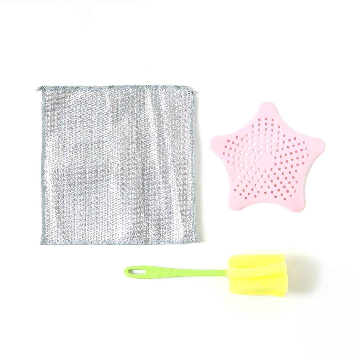 3 In 1 Kitchen Cleaning Combo Set