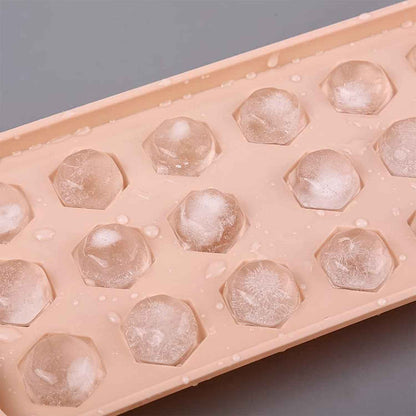 Durable Plastic Ice Cube Tray (1 Pc)
