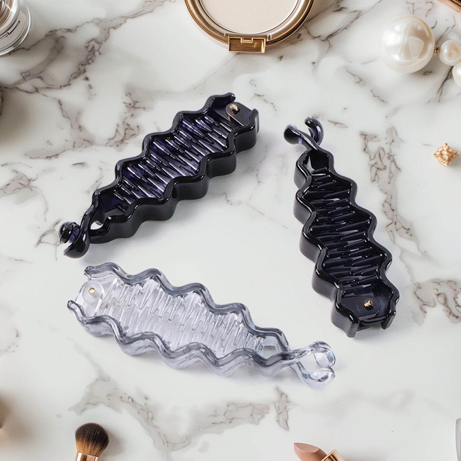 Plastic Hair Claw Clips Strong Clips (12 Pc  Mix Color) Hair Accessories - Best Deals at BeSh Deals®