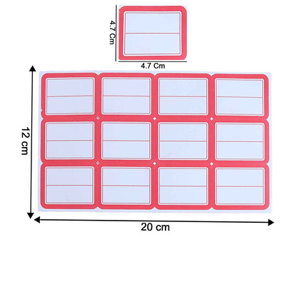 Writable Label Stickers  50 Sheets