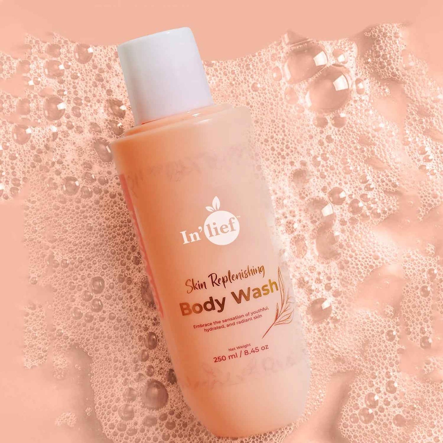 Inlief Nourishing  Hydrating Skin Replenishing Body Wash (250 Ml)