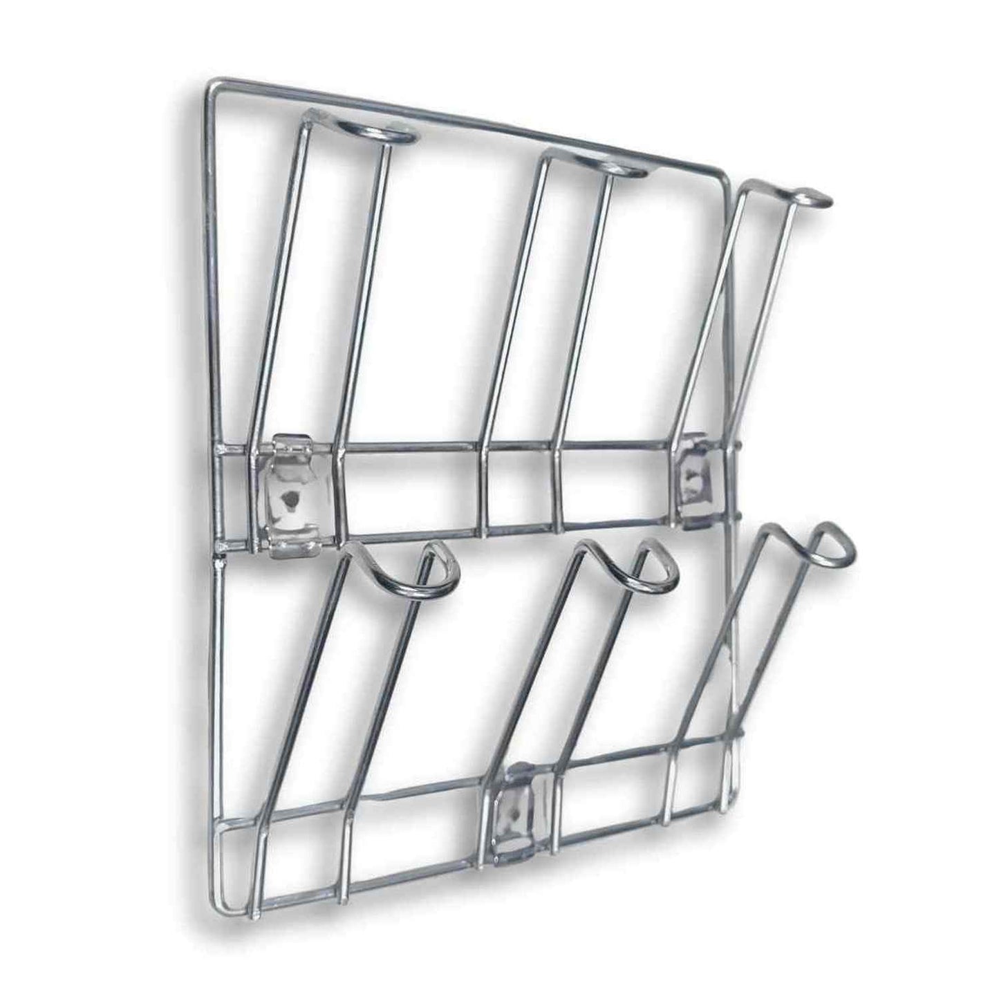 Wall-mounted Stainless-steel Cup  Mug Holder Rack (25 X 25 Cm 1 Pc)