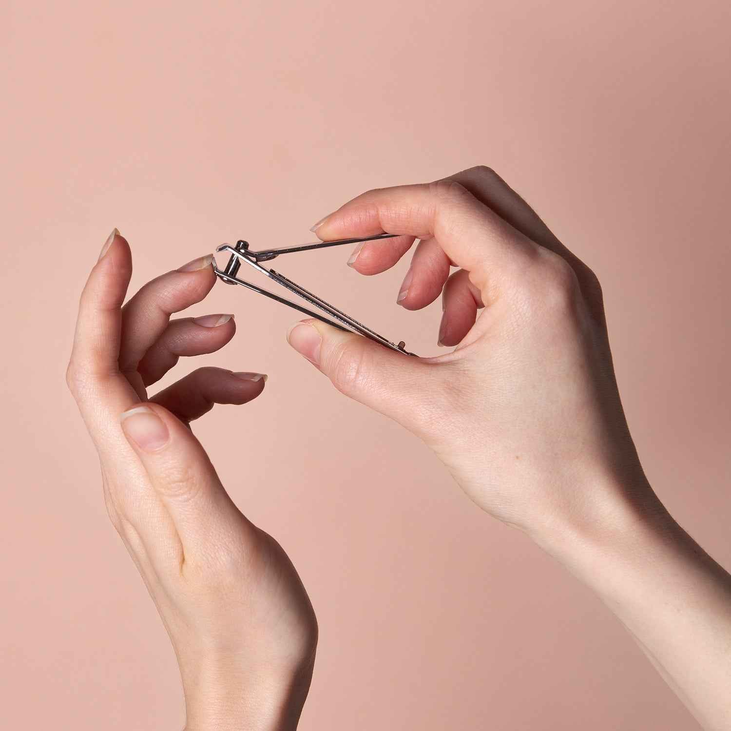 Cute Nail Clipper With Nail Catcher Nail File - Stainless Steel (1 Pc)
