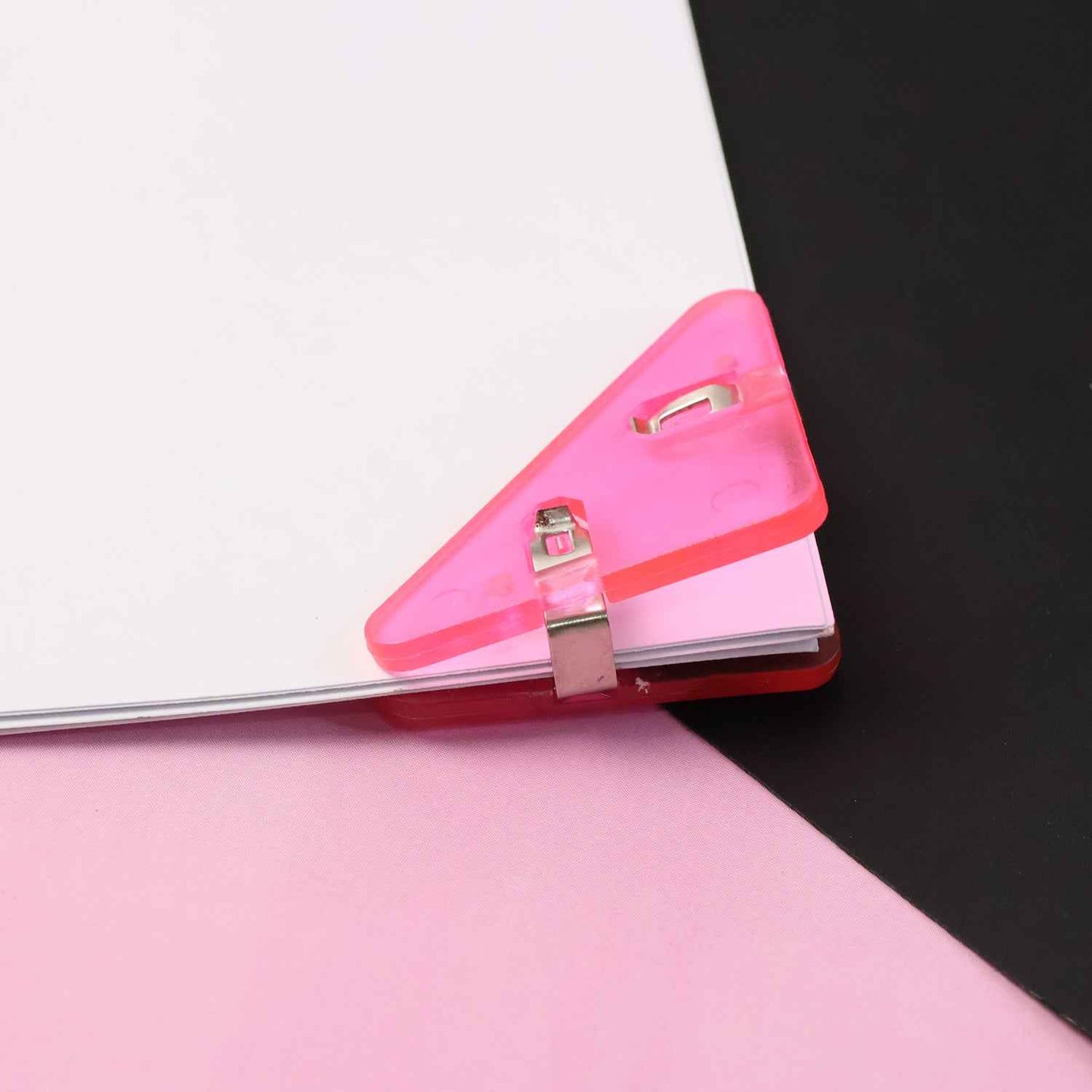 Triangle Paper Clips  Small Corner Clips For Paper Document Clip (1 Pc)