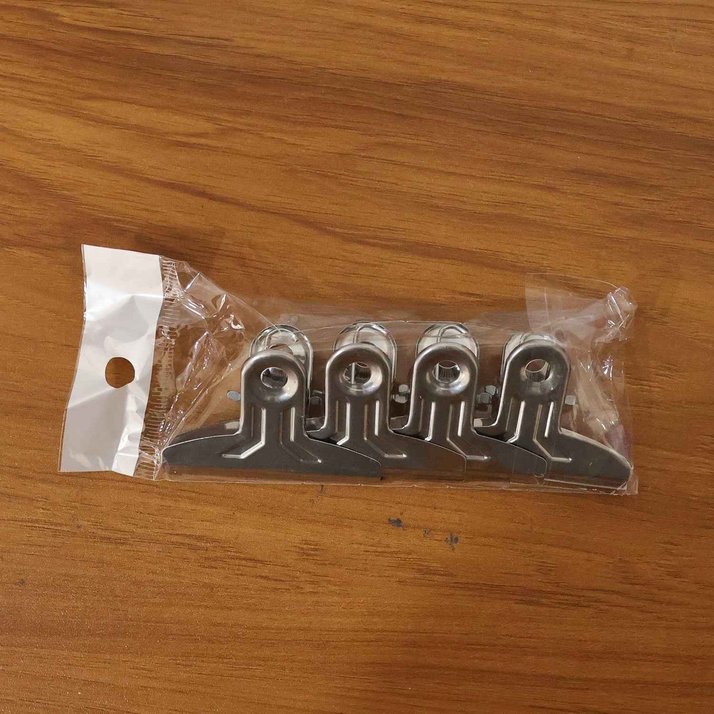 Heavy Duty Metal Paper Clamp Clips (4 Pc)