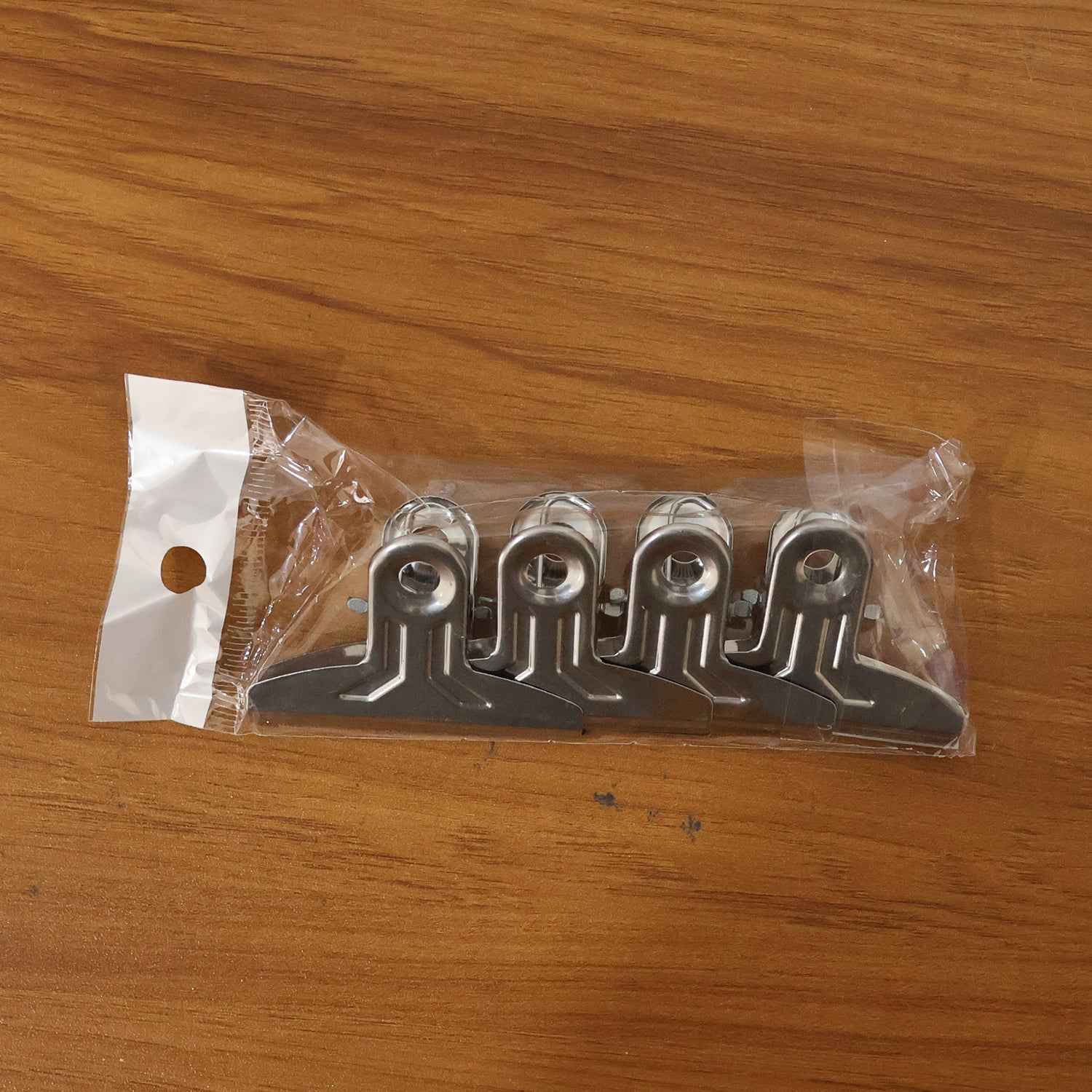 Heavy Duty Metal Paper Clamp Clips (4 Pc)