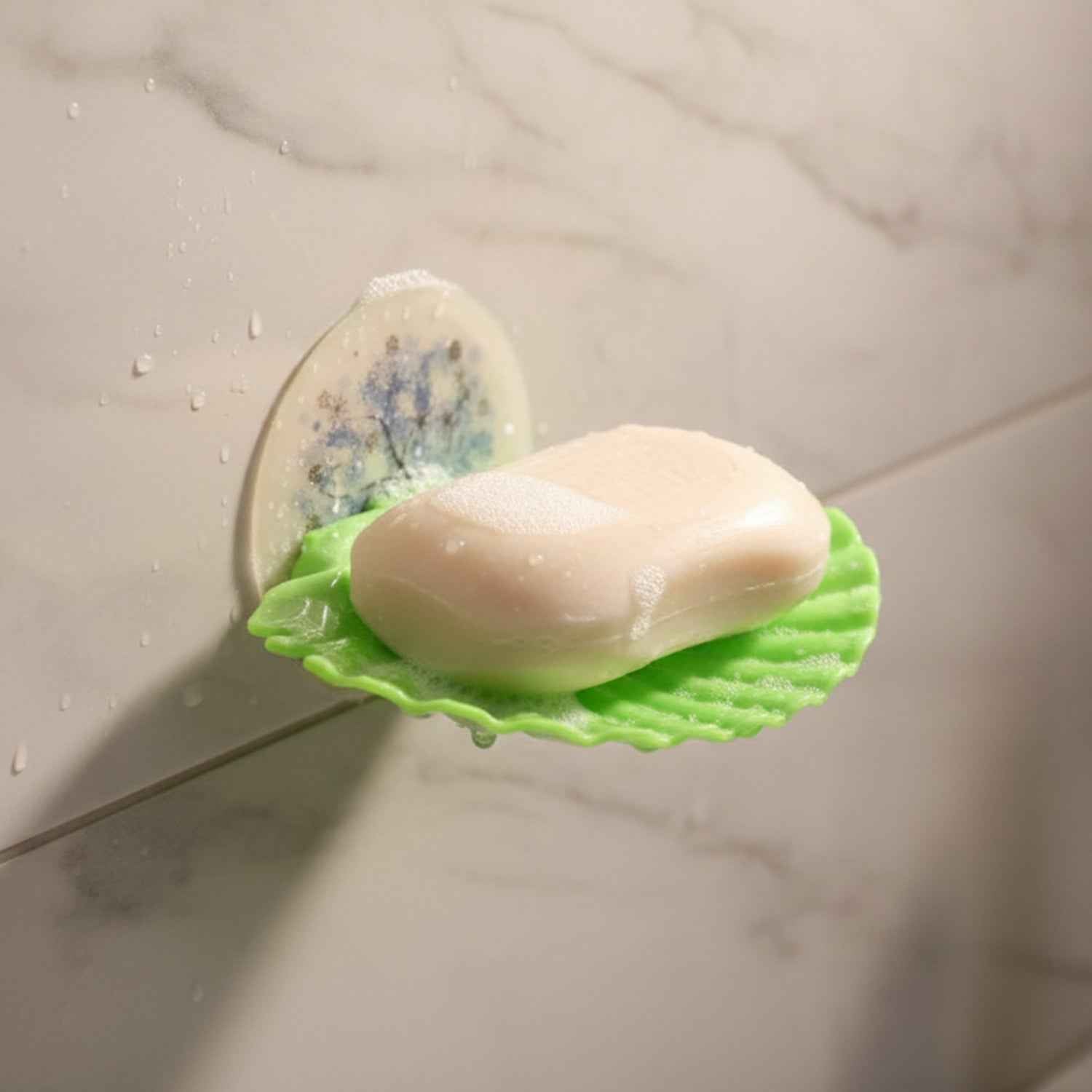 Premium Self-adhesive Wall-mounted Soap Holder Tray (1 Pc)