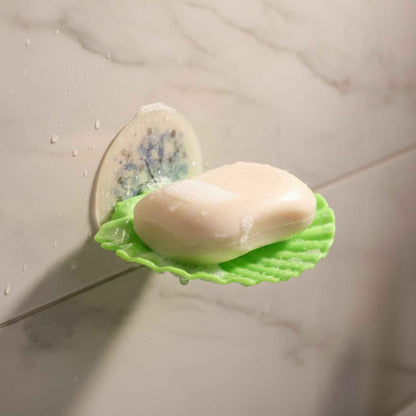 Premium Self-adhesive Wall-mounted Soap Holder Tray (1 Pc)