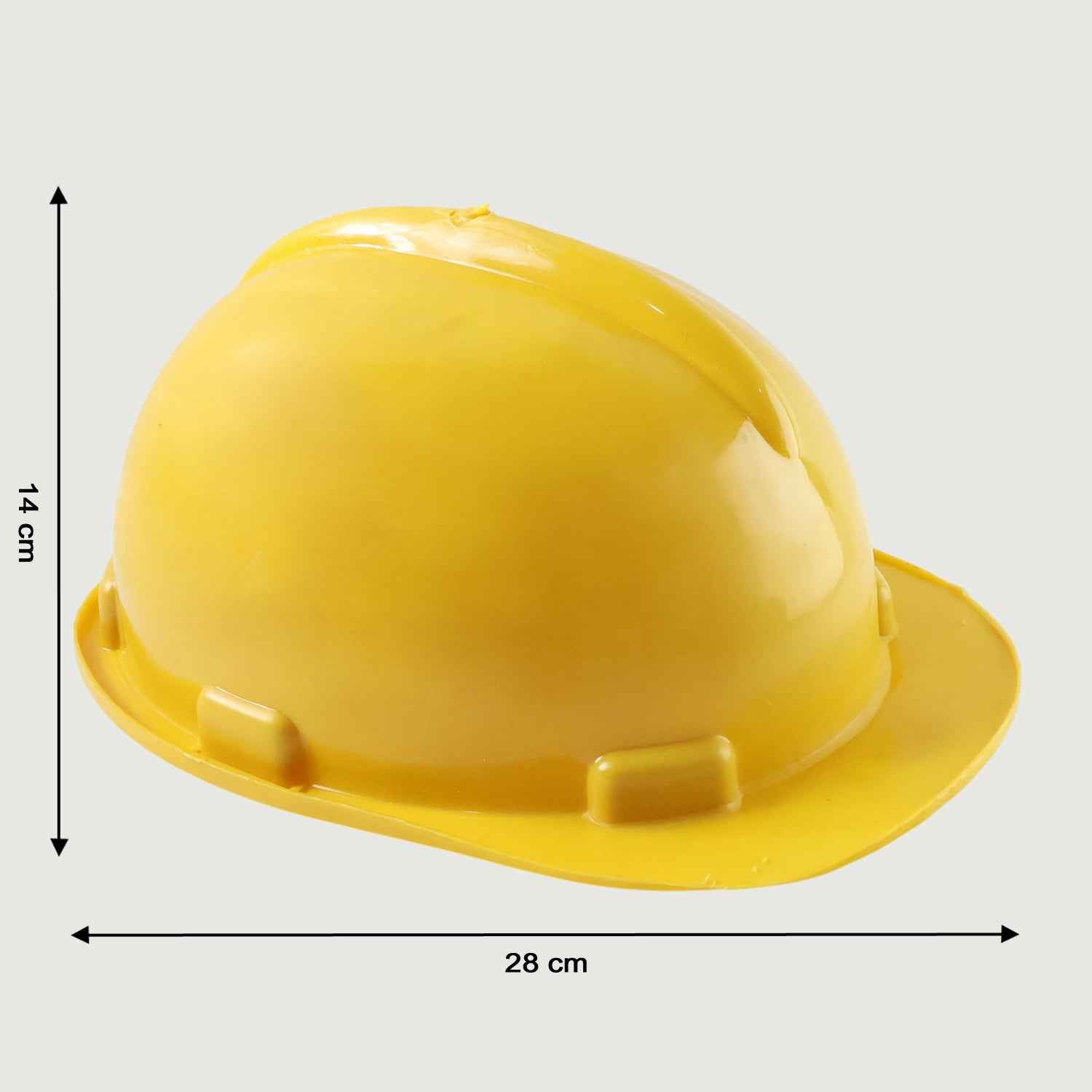 B-grade Yellow Safety Helmet  Industrial Protective Hard Hat (1 Pc)