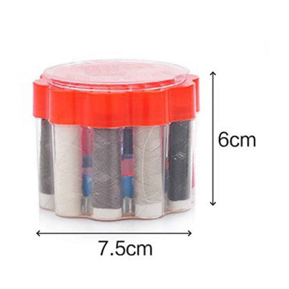 6050 24 Pc Sewing Box Used In Storing Of Thread Roles And Sewing Stuff Including All Home Purposes.
