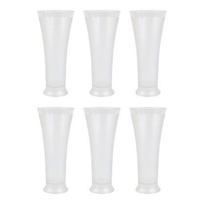 Supermom Plastic Faluda Matt Glass Set (300ml  6 Pc) - Best Deals at BeSh Deals®