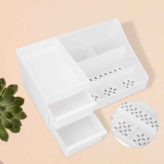 Large Capacity Desktop Cosmetic Storage Box (1 Pc  Mix Color)