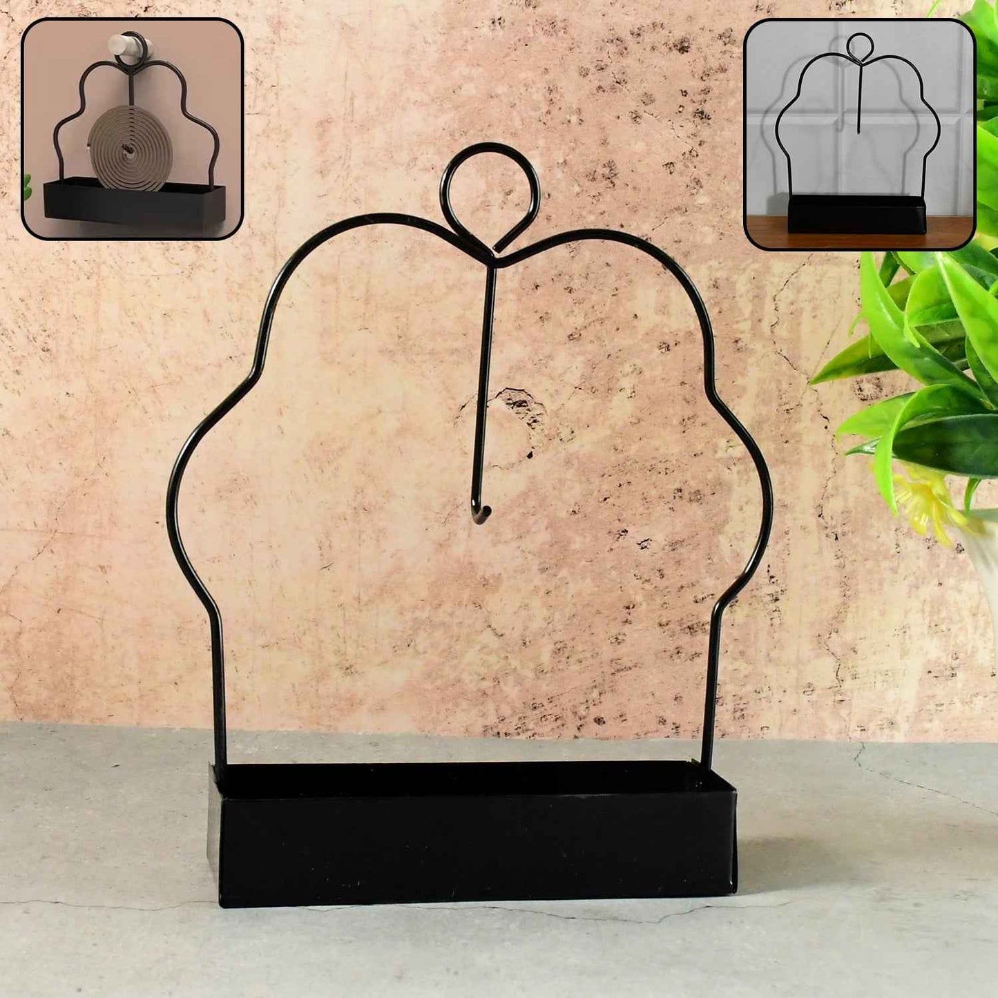 Mosquito Coil Holder Stand - (1 Pc)