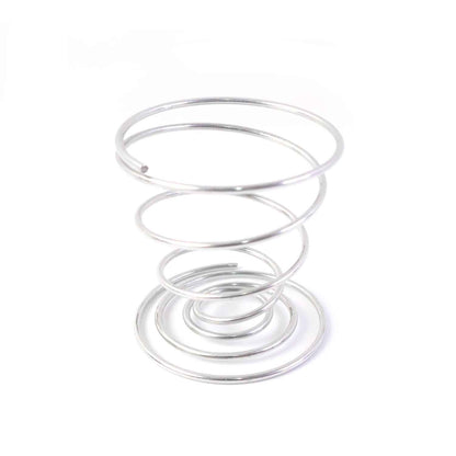 Stainless Steel Spring Egg Cup Holder (1 Pc)