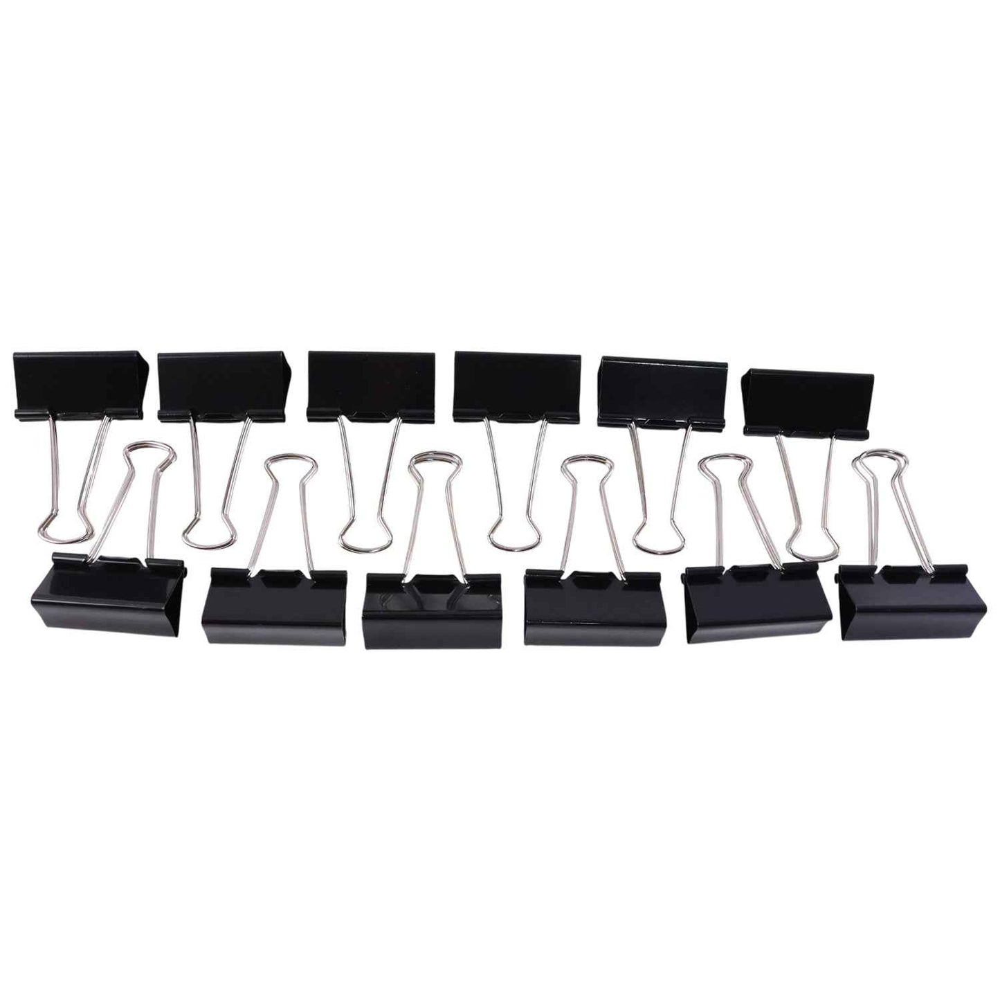 51 Mm Large Binder Clips (12 Pc Set)
