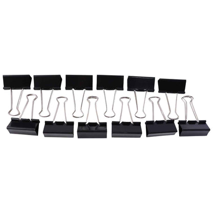 51 Mm Large Binder Clips (12 Pc Set)
