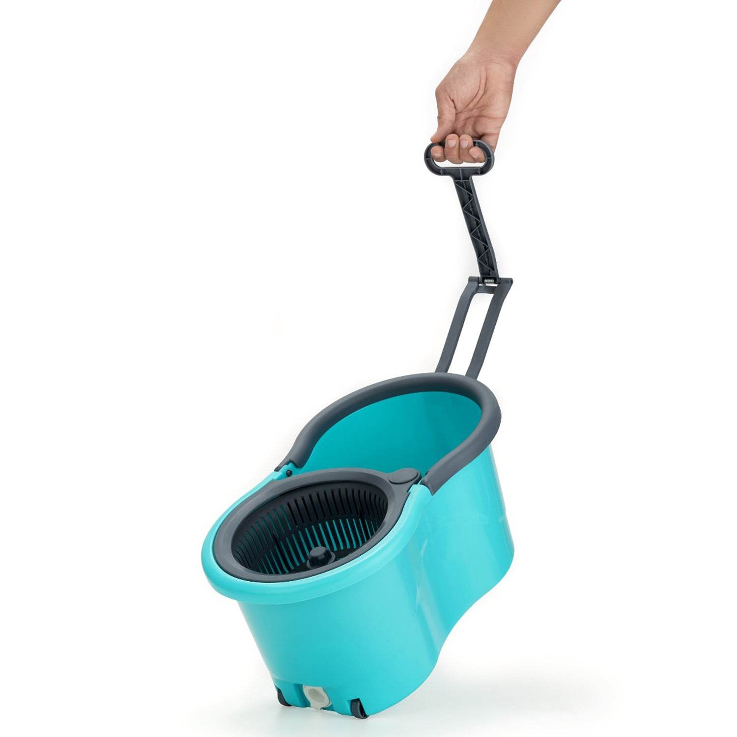 4941 Quick Spin Mop Plastic Spin Bucket Floor Cleaning Easy Wheels  Big Bucket Floor Cleaning Mop With Bucket - Best Deals at BeSh Deals®