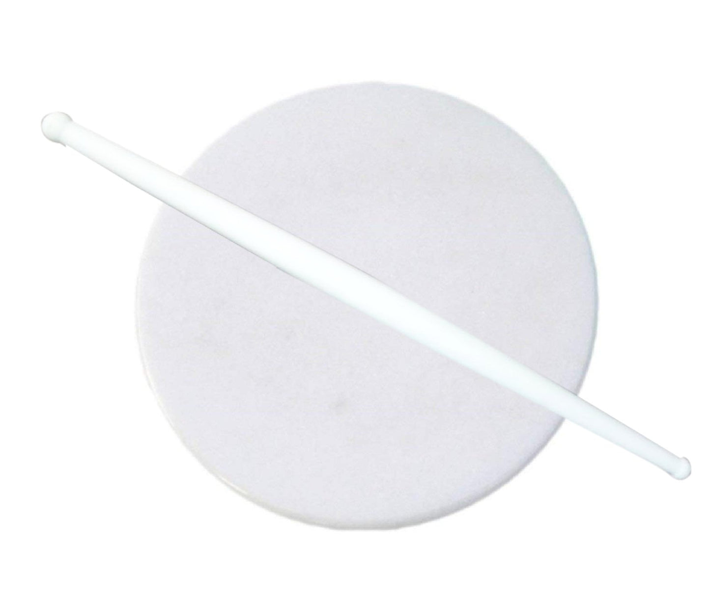 White Plastic Rolling Belan For Chapati Making - BeSh Deals®