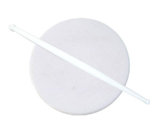 White Plastic Rolling Belan For Chapati Making - BeSh Deals®