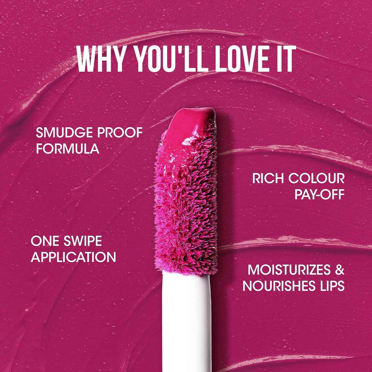 Og Beauty Petal Pink Moisture Lock Liquid Lipstick (4.5 Ml  1 Pc)