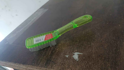 Plastic Handle Shoes Clothes Scrubbing Brush (1 Pc  Mix Color  19 Cm)