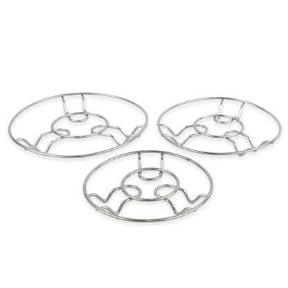 Apex Stainless Steel Wire Hotmate Trivet Stand Set Of 3 - BeSh Deals®