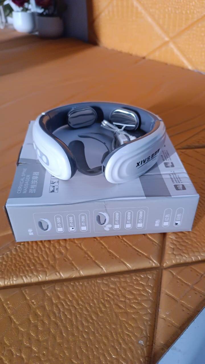 2 Heads Smart Electric Neck And Back Pulse Massager (1 Pc  Mix Design) - Best Deals at BeSh Deals®