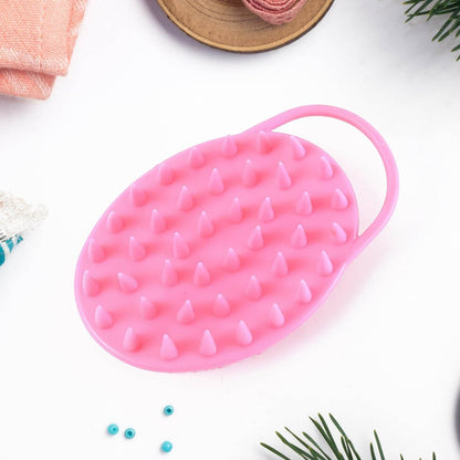 2-in-1 Silicone Soft Bristle Bath Brush - Best Deals at BeSh Deals®
