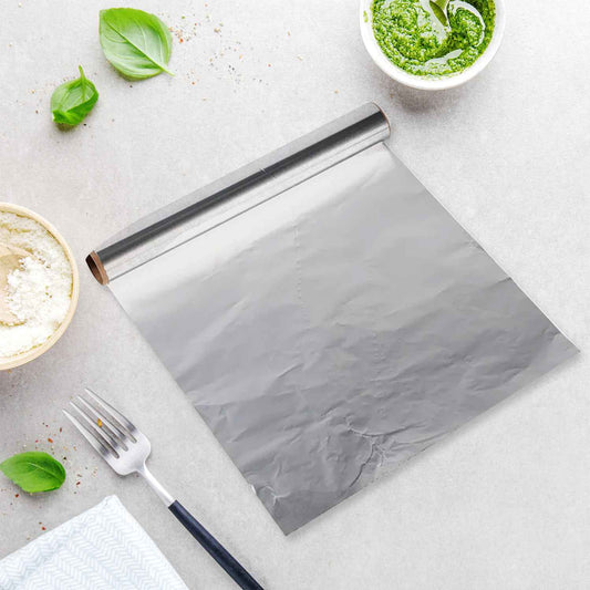 Premium Quality Food Grade Aluminum Foil Roll Heavy Duty Non Stick Thick Aluminum Foil Sheet Baking Grilling Tool 72Mtr (1Pc) - BeSh Deals®