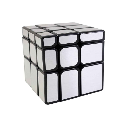 Mirror Cube  3x3 Puzzle Cube With Reflective Silver Surfaces