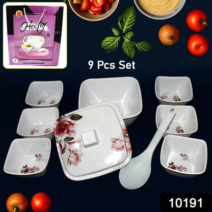 Hector High Quality Dinning Dinner  Pudding Set (9 Pcs Set) - Best Deals at BeSh Deals®
