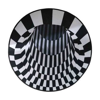 3d Space Round Carpet Floor Mat Non-woven Doormat (60 Cm)