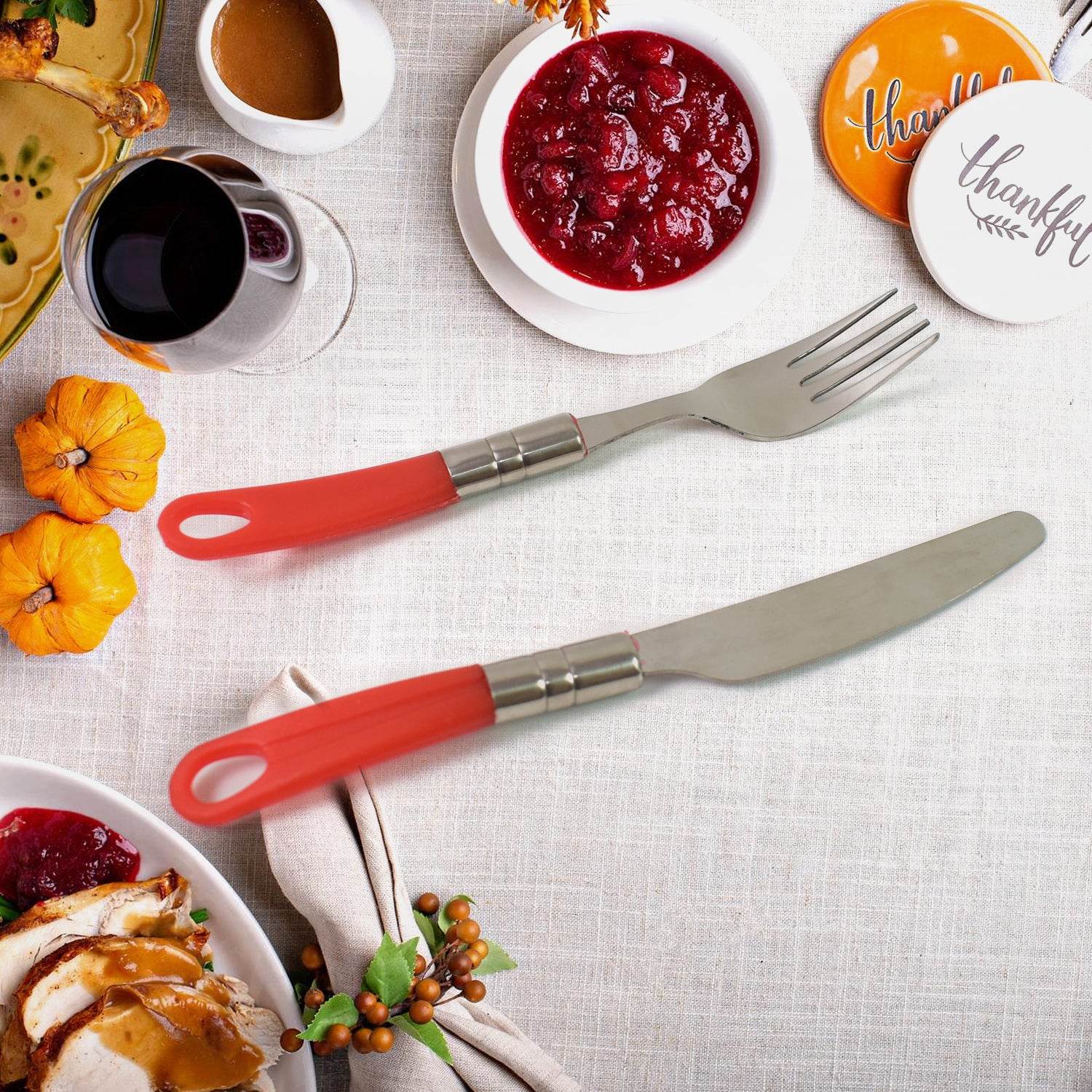 Luxury Cutlery Set For Dining Table Stainless Steel 26-piece Set With Stand (1 Set - Best Deals at BeSh Deals®