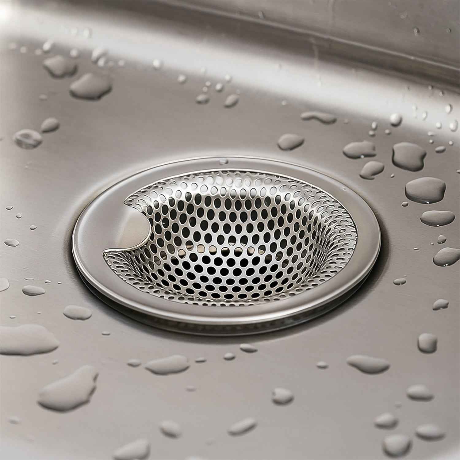 Stainless Steel Kitchen Sink Drain Strainer Stopper (Small 1 Pc) - BeSh Deals®