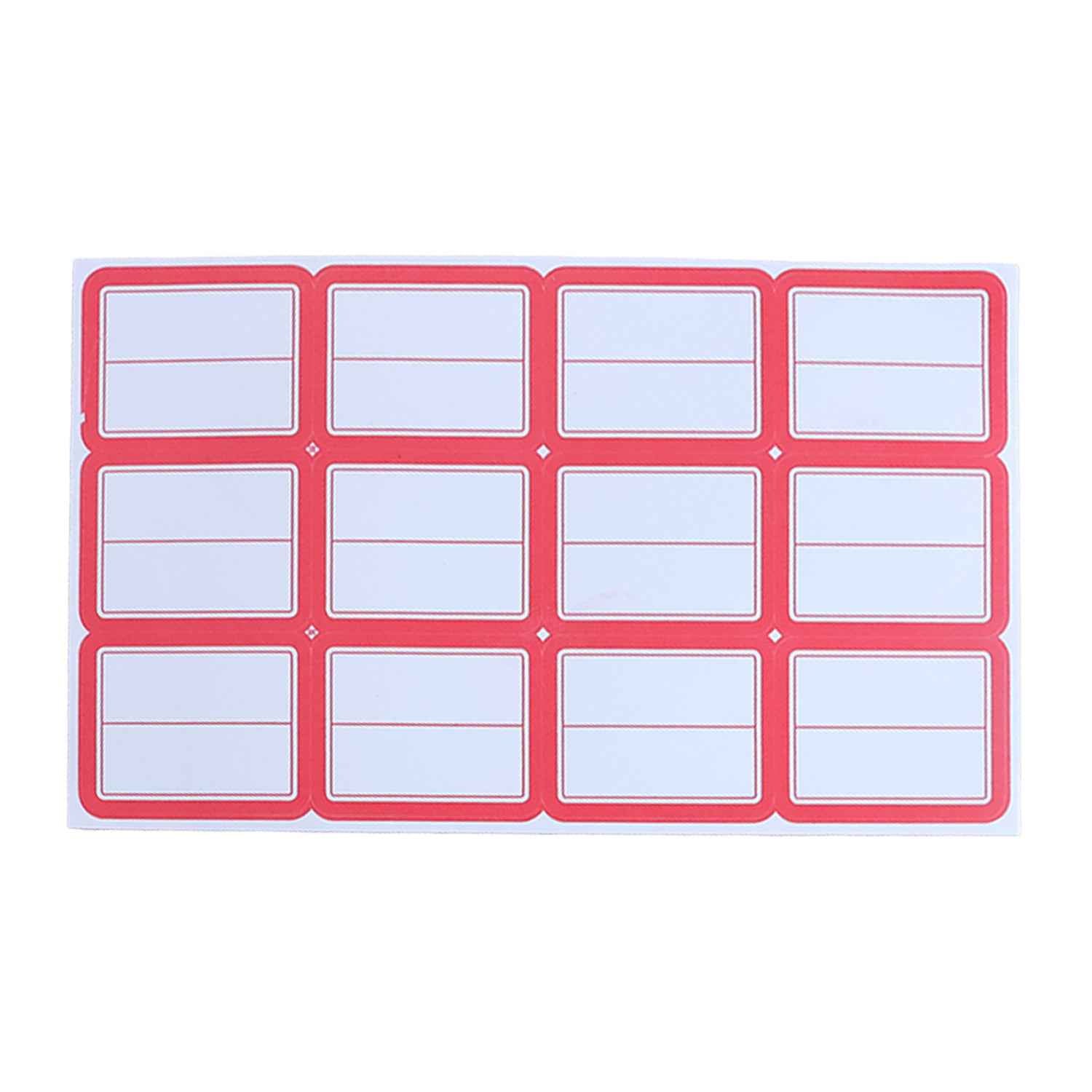 Writable Label Stickers  50 Sheets